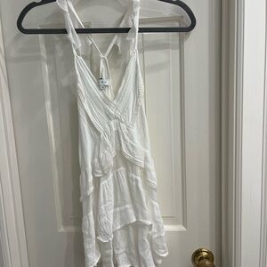 White Layered Sleeveless top